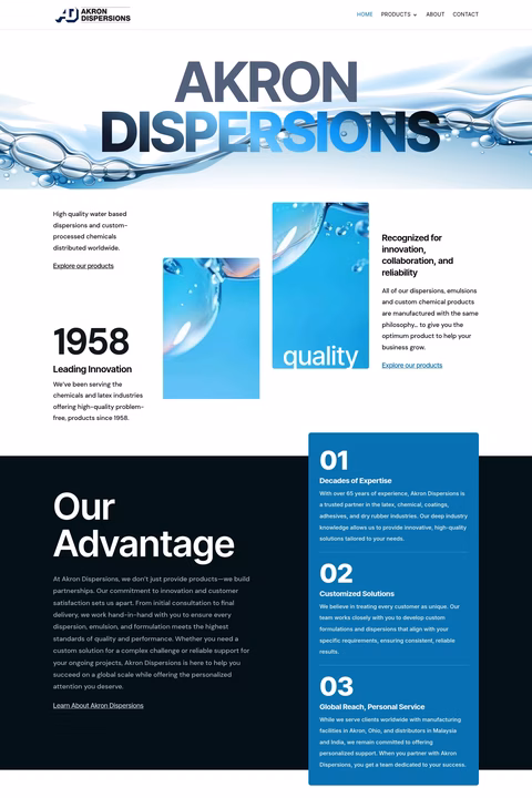 Akron-Dispersions Homepage 1440px