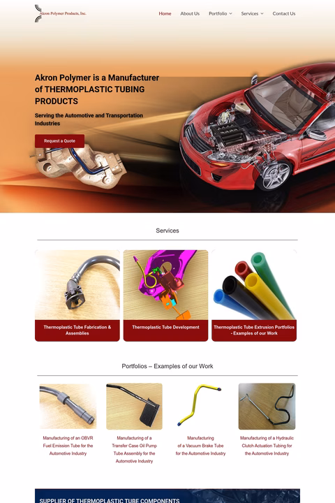 Akron-Polymer-Products Homepage 1440px