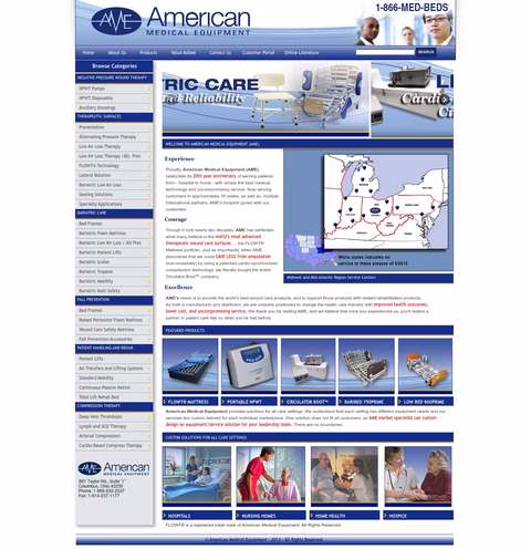 American-Medical-Equipment Homepage 1440px