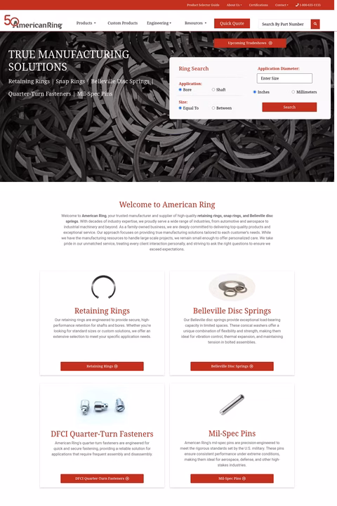 American-Ring-Company Homepage 1440px