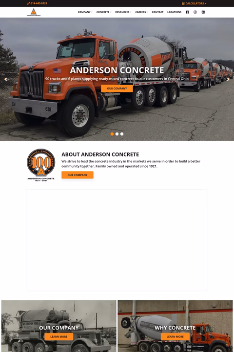Anderson-Concrete Homepage 1440px