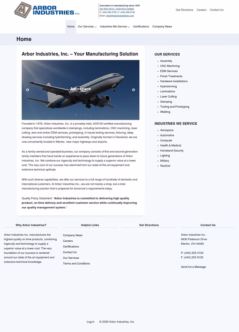 Arbor-Industries-2 Homepage 1440px
