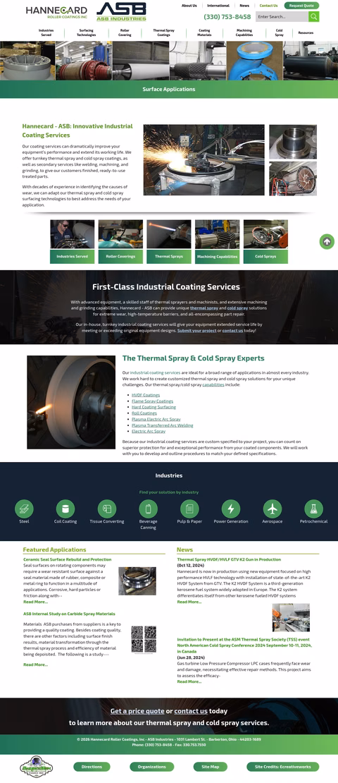 Asb-Industries Homepage 1440px