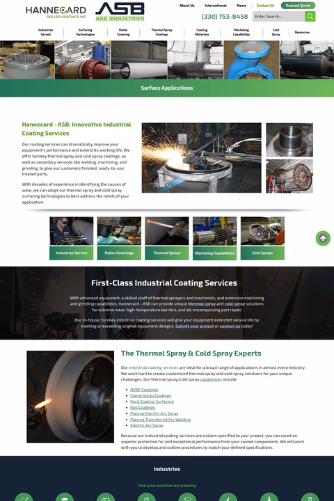 Asb-Industries Homepage 1440px
