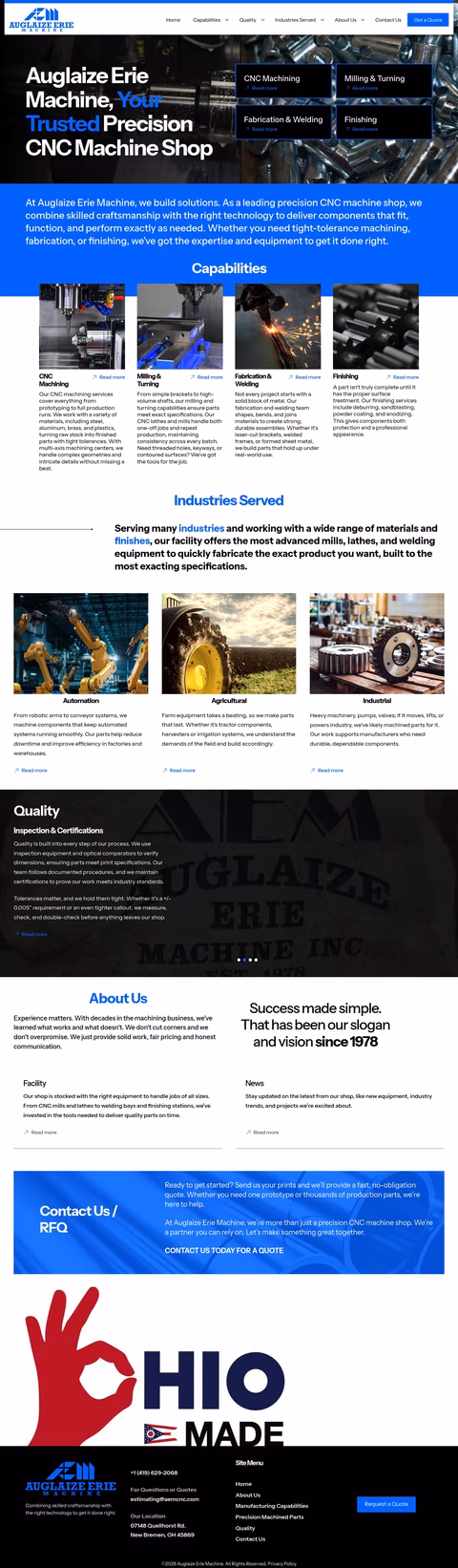 Auglaize-Erie-Machine Homepage 1440px