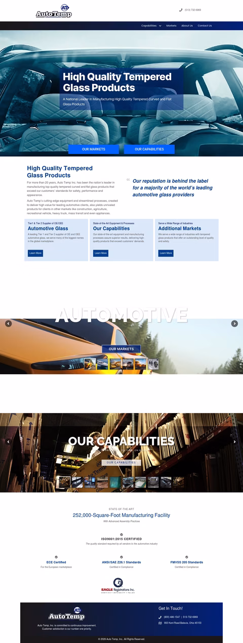 Auto-Temp Homepage 1440px