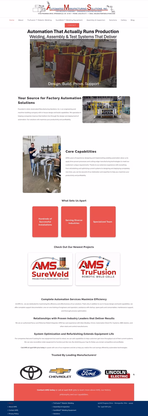 Automated-Manufacturing-Solutions Homepage 1440px