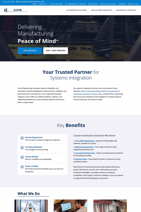 Axis-Engineering-Group Homepage 1440px