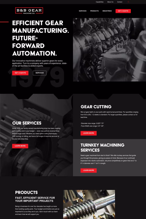 B-B-Gear-Machine Homepage 1440px