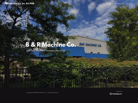 B-R-Machine-Company Homepage 1440px