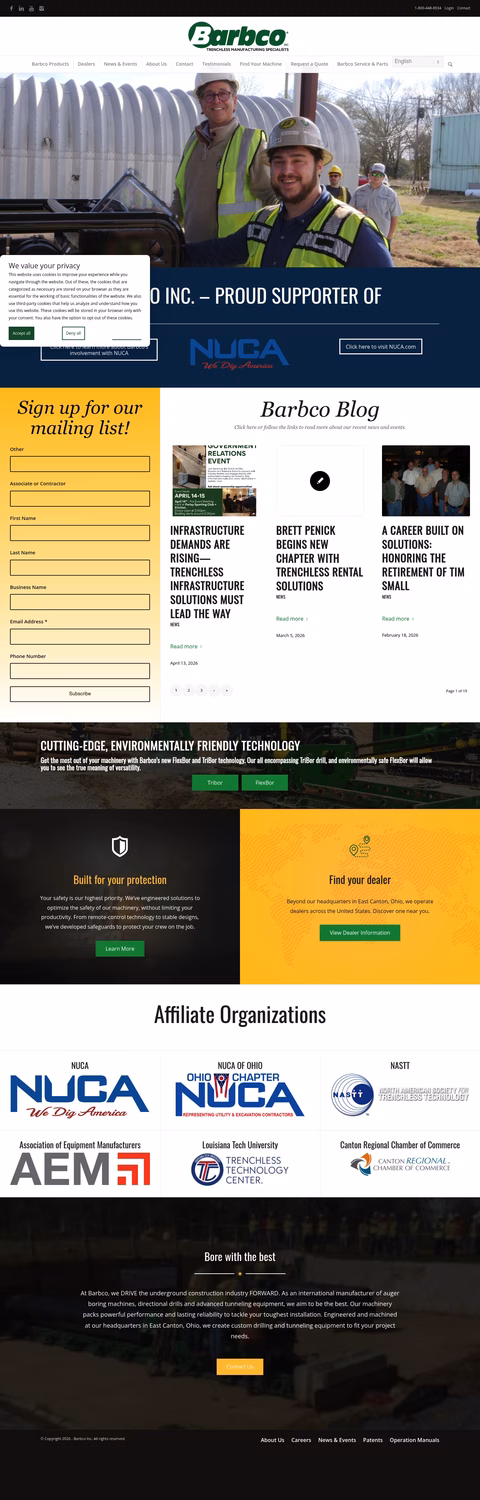 Barbco Homepage 1440px