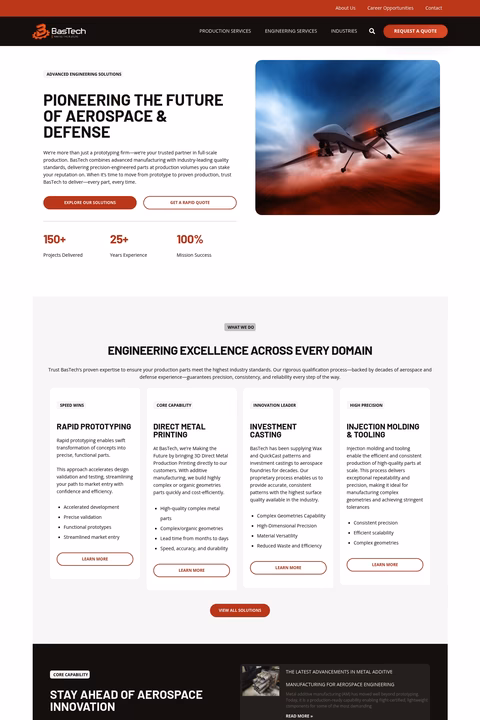 Bastech Homepage 1440px