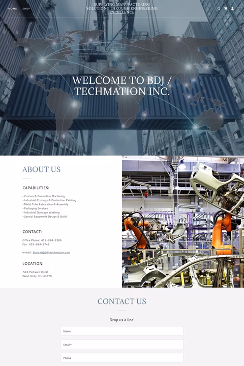 Bdj-Techmation Homepage 1440px