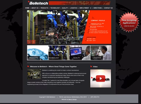 Belletech Homepage 1440px