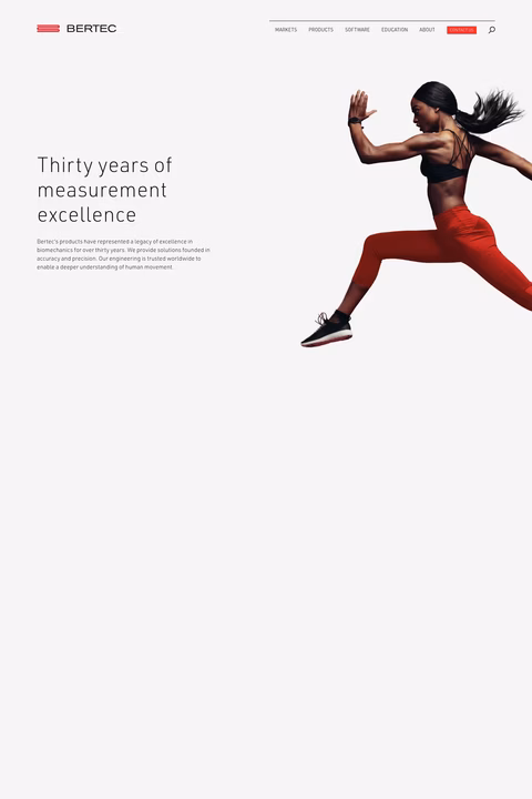 Bertec Homepage 1440px