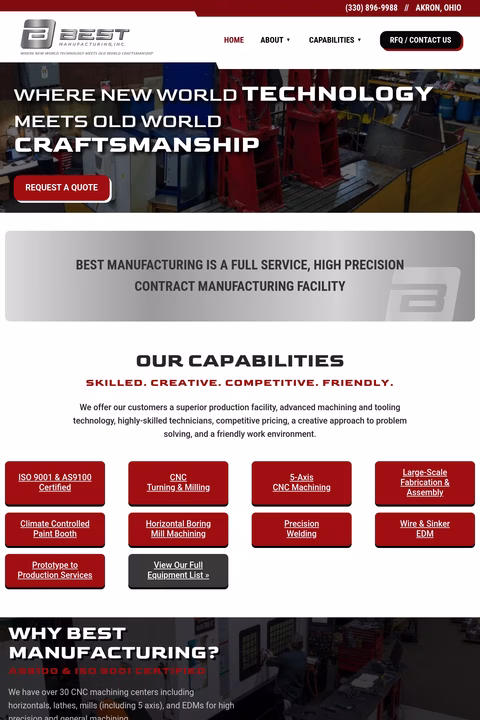 Best-Manufacturing Homepage 1440px