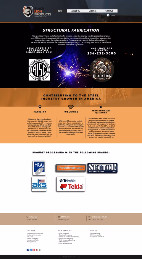 Black-Lion-Products Homepage 1440px