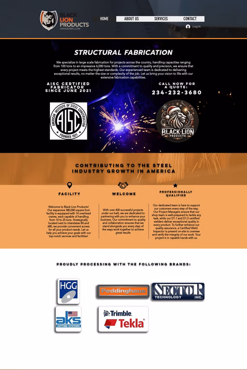 Black-Lion-Products Homepage 1440px