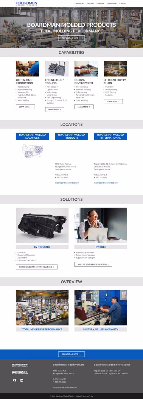 Boardman-Molded-Products Homepage 1440px