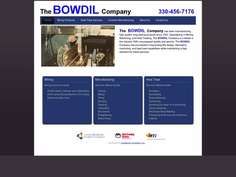 Bowdil-Company Homepage 1440px