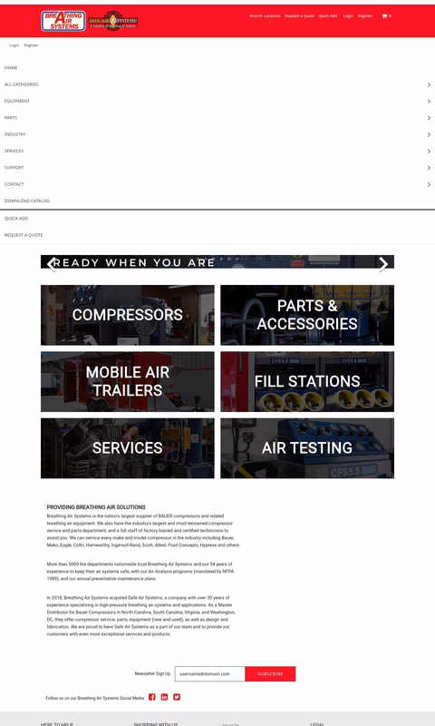 Breathing-Air-Systems Homepage 1440px