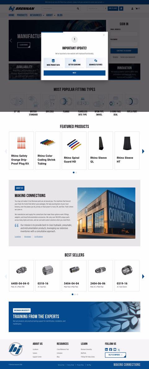 Brennan-Industries Homepage 1440px
