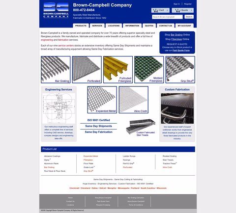 Brown-Campbell-Company Homepage 1440px