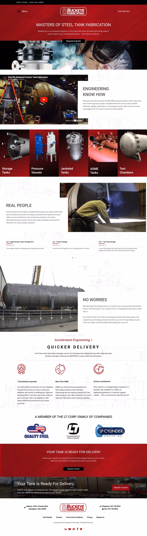 Buckeye-Fabricating Homepage 1440px