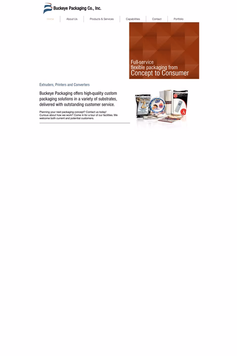 Buckeye-Packaging Homepage 1440px