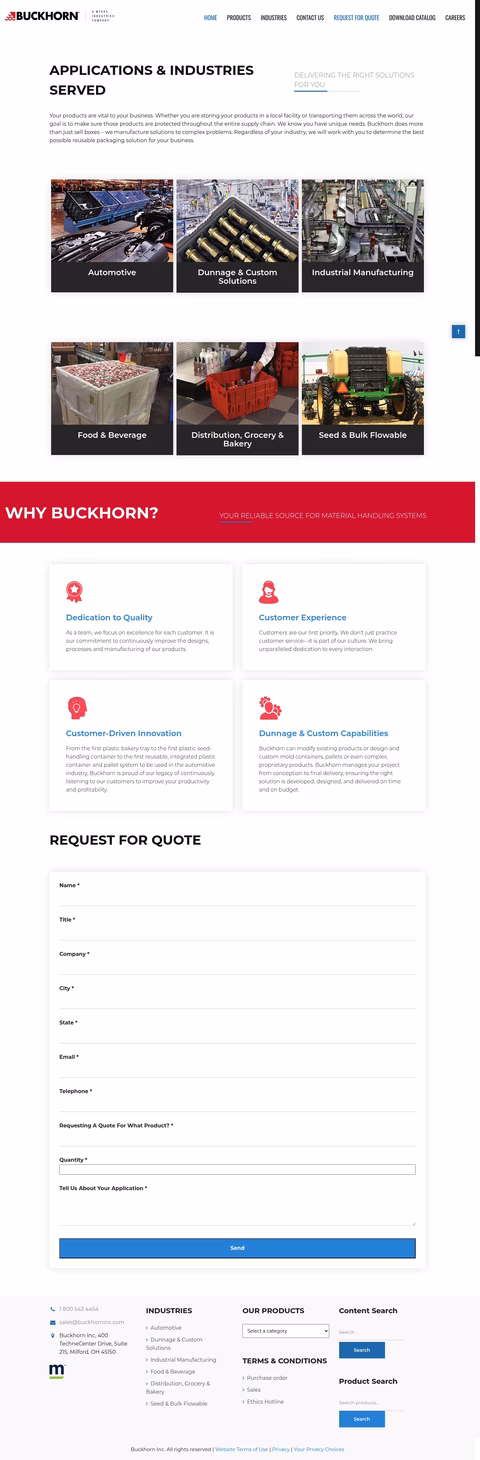 Buckhorn Homepage 1440px