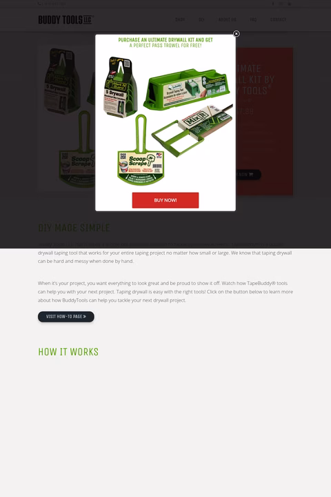 Buddy-Tools Homepage 1440px