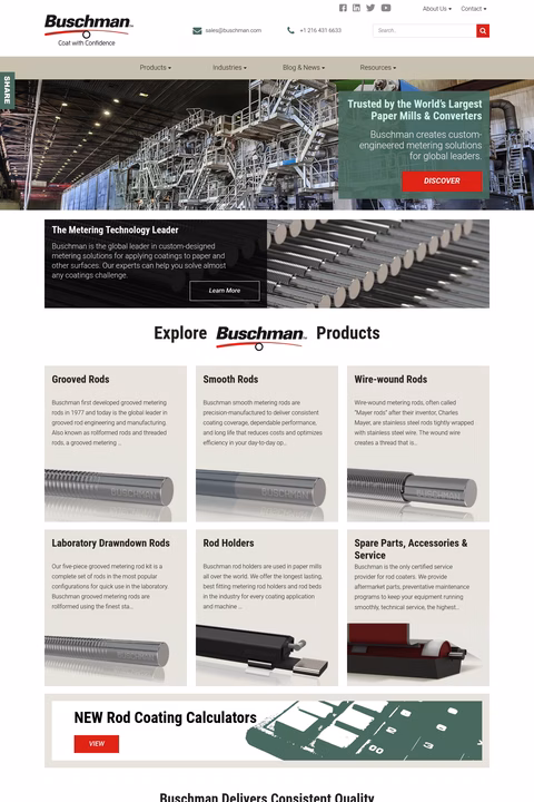 Buschman Homepage 1440px