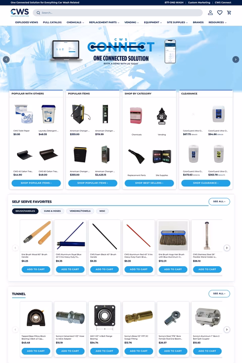 Car-Wash-Superstore Homepage 1440px