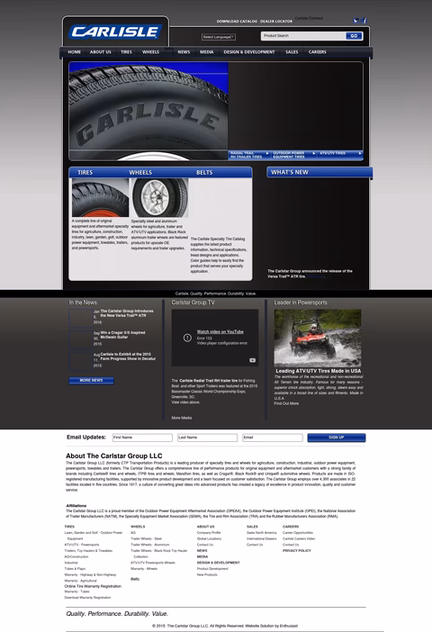 Carlstar-Group Homepage 1440px
