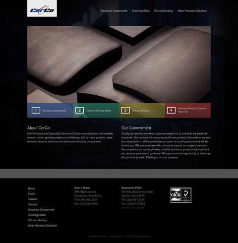 Cerco-Corporation Homepage 1440px