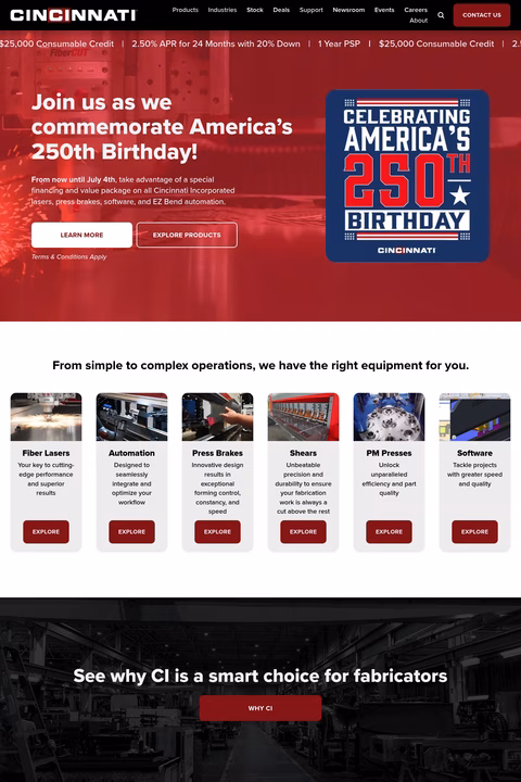 Cincinnati-Incorporated Homepage 1440px