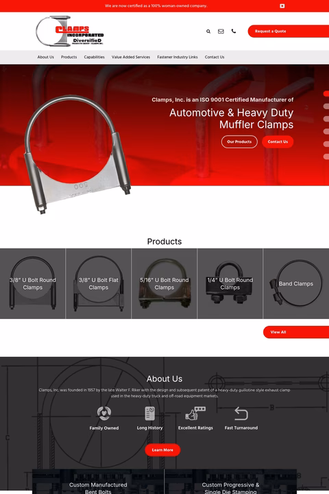 Clamps-Inc Homepage 1440px