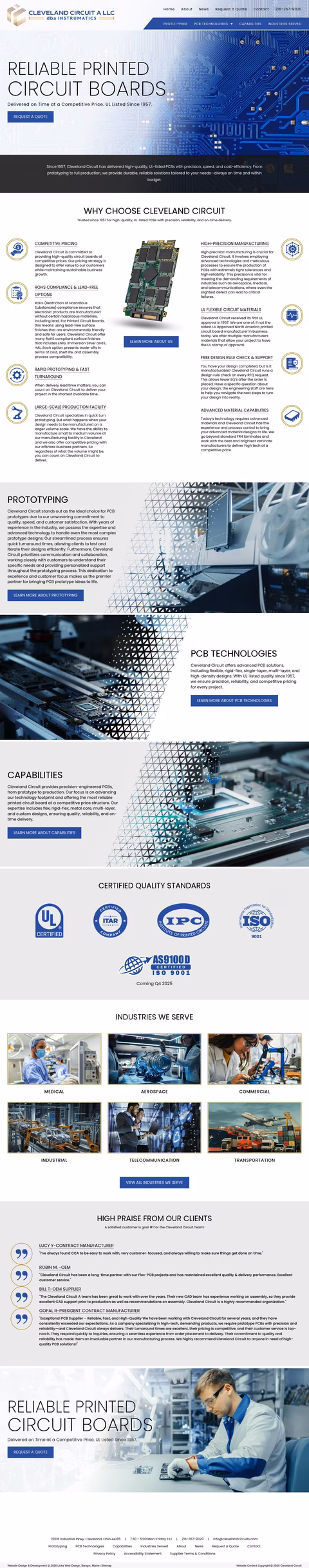 Cleveland-Circuit Homepage 1440px