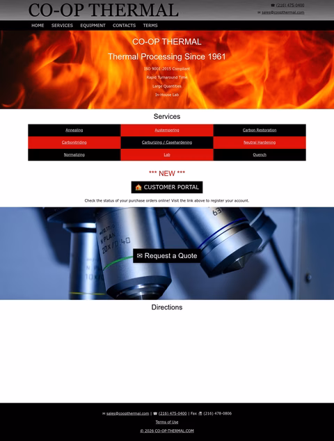 Co-Op-Thermal Homepage 1440px