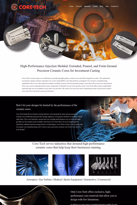 Core-Tech-2 Homepage 1440px