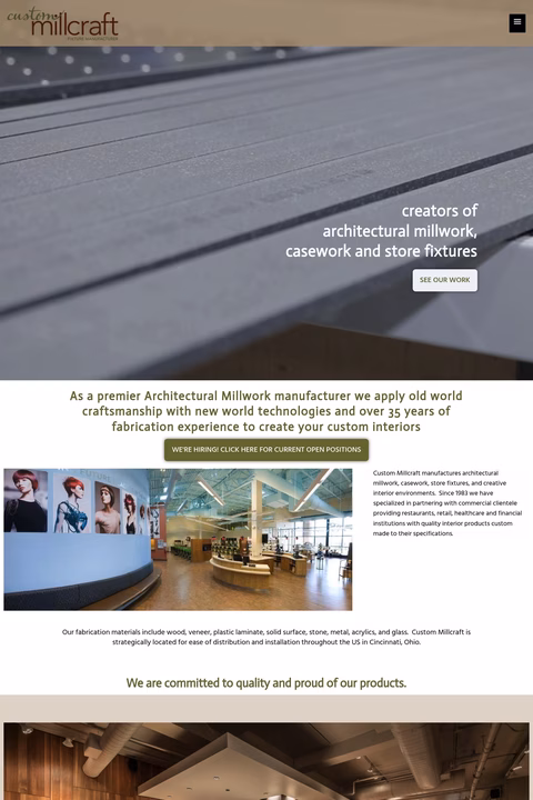 Custom-Millcraft Homepage 1440px