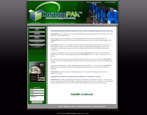Custompak Homepage 1440px