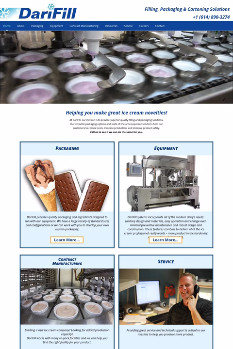 Darifill Homepage 1440px