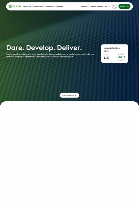 De-Nora Homepage 1440px