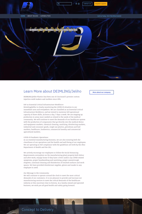 Deimling-Jeliho Homepage 1440px