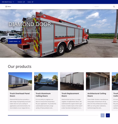 Diamond-Roll-Up-Door Homepage 1440px