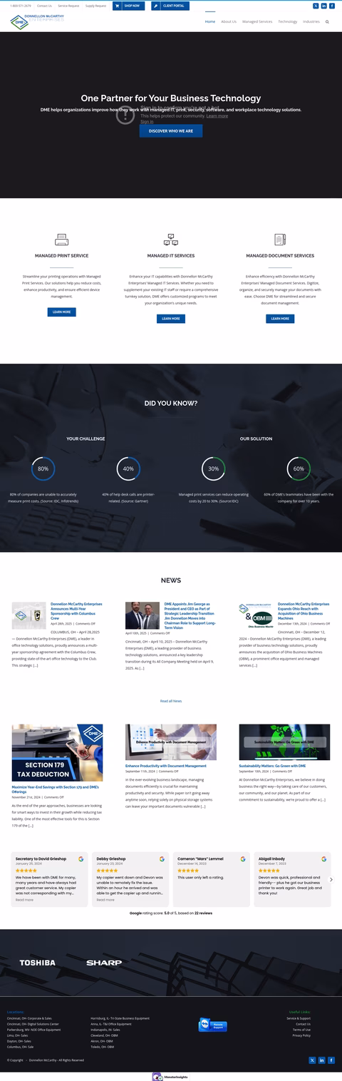 Donnellon-Mccarthy-Enterprises Homepage 1440px
