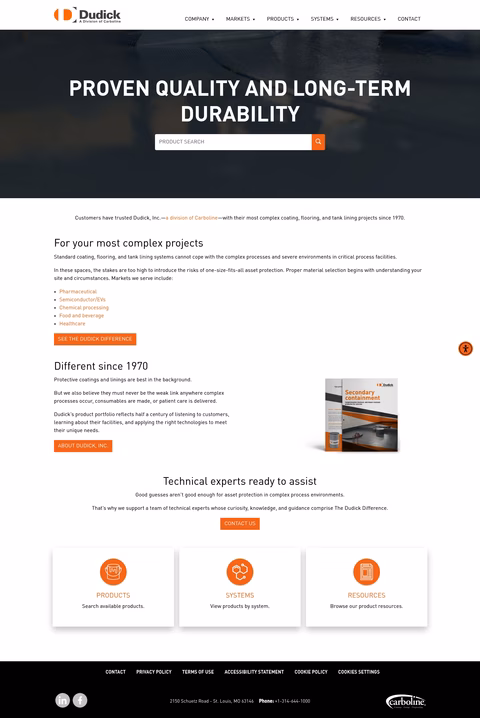 Dudick Homepage 1440px