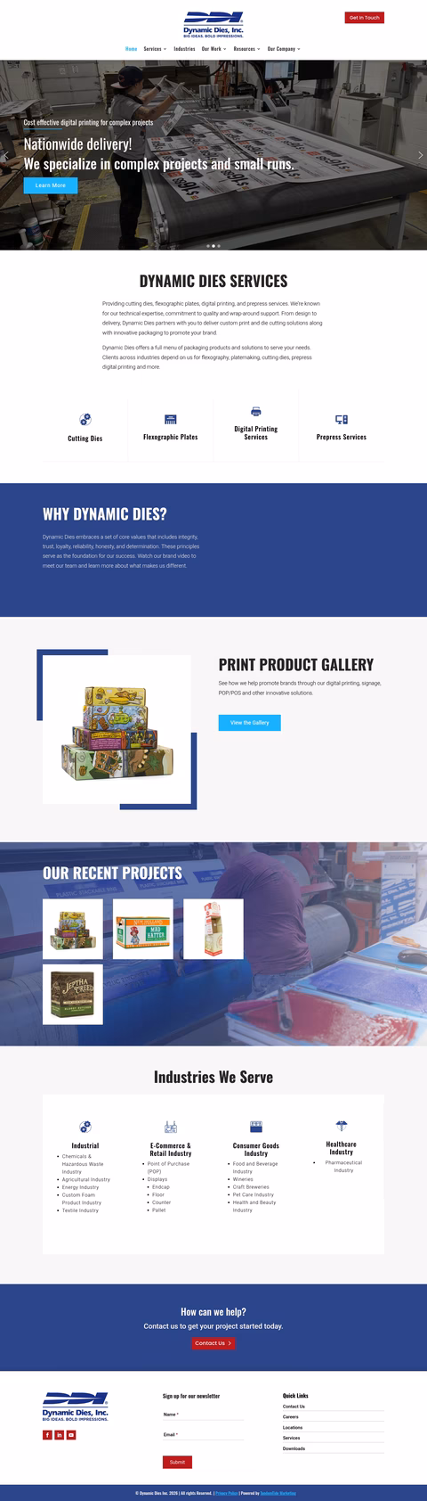 Dynamic-Dies-Inc Homepage 1440px
