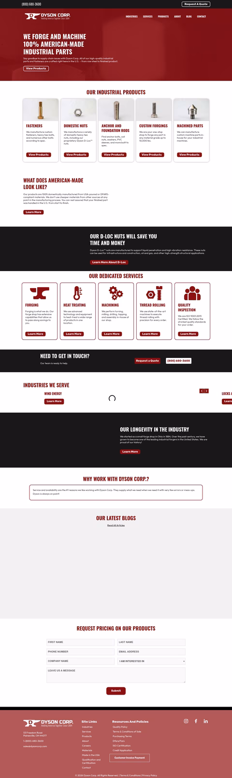 Dyson-Corporation Homepage 1440px